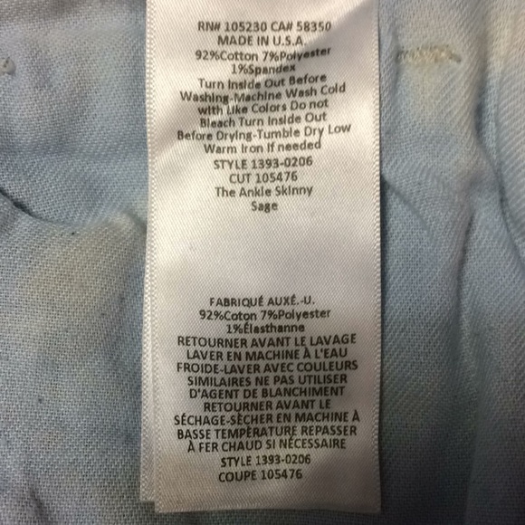 Current Elliot Cheville Ankle Skinny Jeans Size 26 - Picture 6 of 8